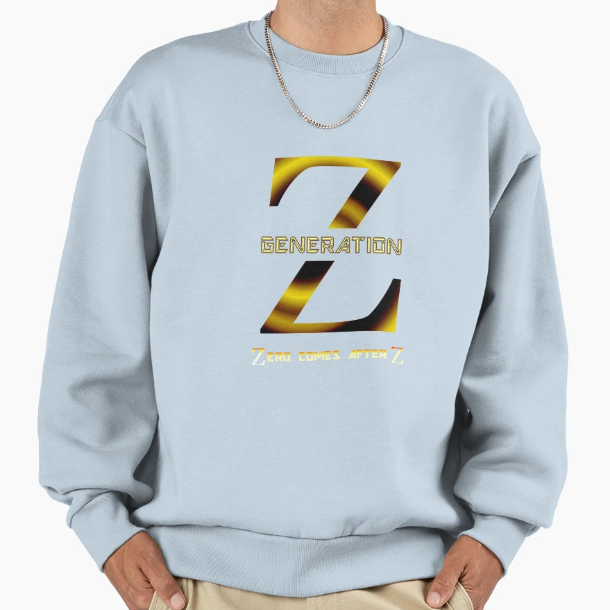 Z Last Generation Sweatshirt - Custom Art Print for Adults - T-Shirt, Sweatshirt, Hoodie