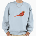 Stained Glass Northern Cardinal Sweatshirt - Unique Graphic for Adults - T-Shirt, Sweatshirt, Hoodie