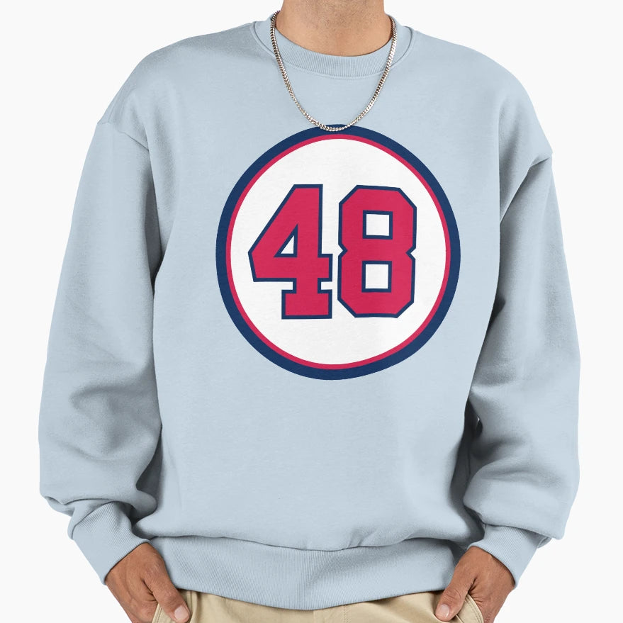 Ian Anderson 48 Jersey Number Sweatshirt - Novelty Apparel Men Women - T-Shirt, Sweatshirt, Hoodie