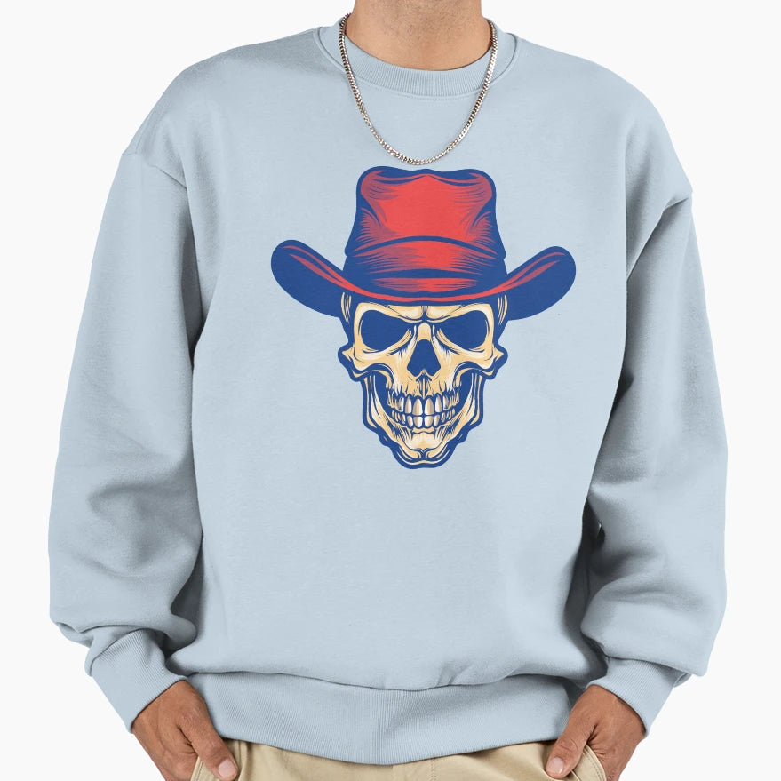 Skull Mafia Sweatshirt - Custom Art Print for Adults - T-Shirt, Sweatshirt, Hoodie