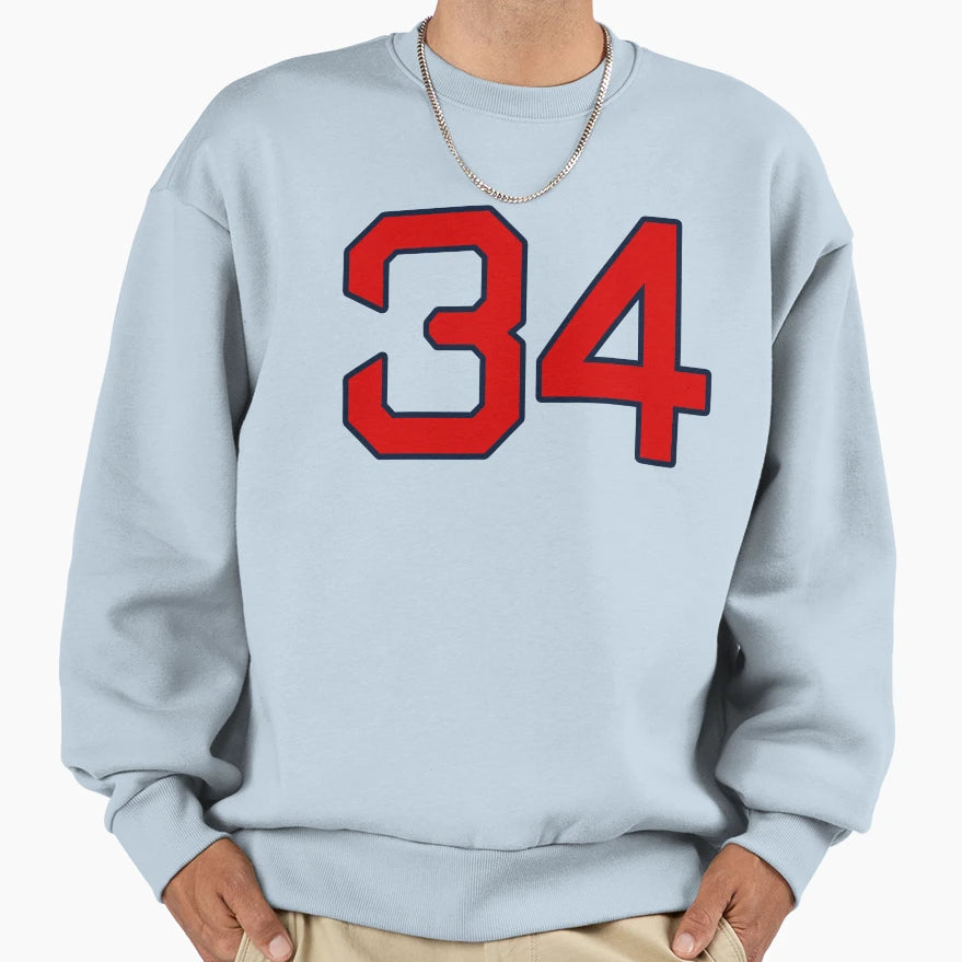 Boston Number 34 And Papi T-Shirt - Trendy Graphic Unisex - T-Shirt, Sweatshirt, Hoodie