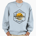 Houston Texas Sweatshirt - Graphic Print Men Women - T-Shirt, Sweatshirt, Hoodie