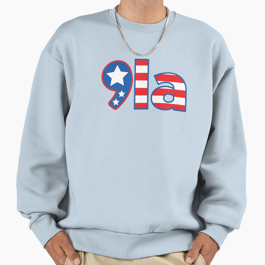 Comma La Harris 2024 Sweatshirt - Fun Novelty Design for Adults - T-Shirt, Sweatshirt, Hoodie