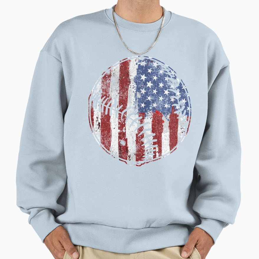 Baseball Sweatshirt - Trendy Graphic Unisex - T-Shirt, Sweatshirt, Hoodie