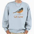 Distressed Oriole Bird Sweatshirt - Casual Everyday Wear for Adults - T-Shirt, Sweatshirt, Hoodie