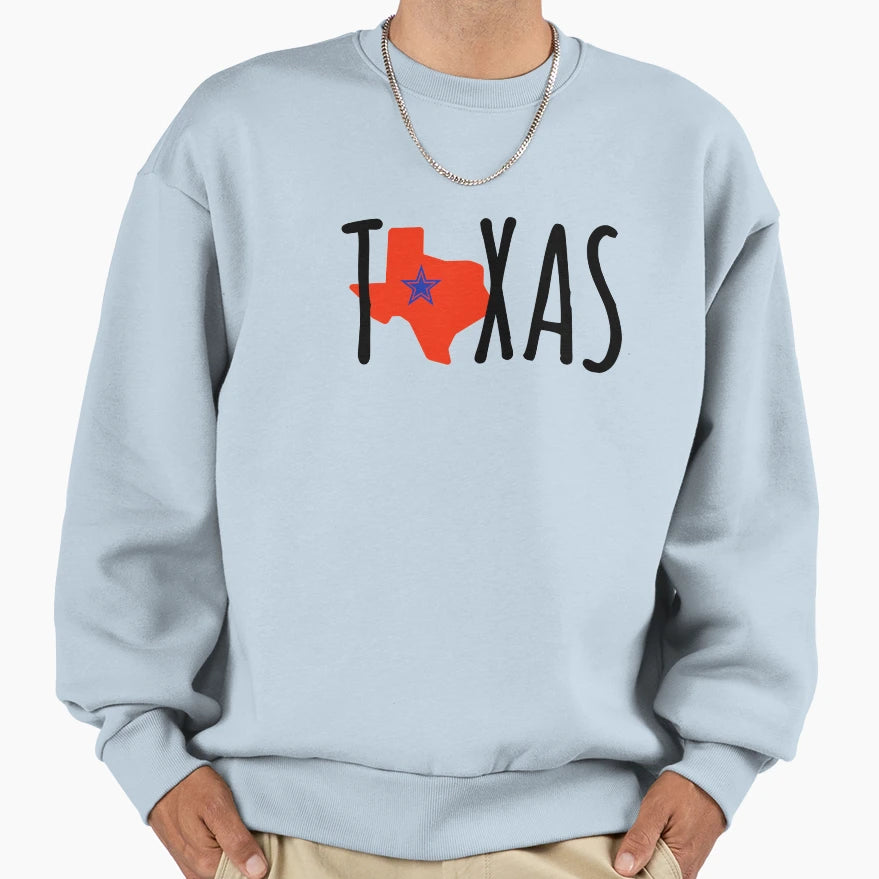 Texas Tourism Usa Texas Travel Sweatshirt - Unique Graphic for Adults - T-Shirt, Sweatshirt, Hoodie