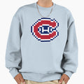 Montreal Hockey 8 Bit Video Games And T-Shirt - Unique Graphic for Adults - T-Shirt, Sweatshirt, Hoodie