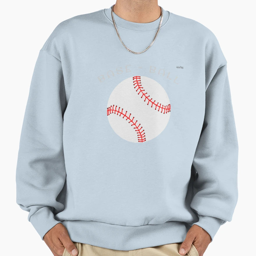 Base Ball Sweatshirt - Streetwear Style Unisex - T-Shirt, Sweatshirt, Hoodie