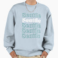 Seattle Washington Baseball Sea Sweatshirt - Minimalist Print for Adults - T-Shirt, Sweatshirt, Hoodie