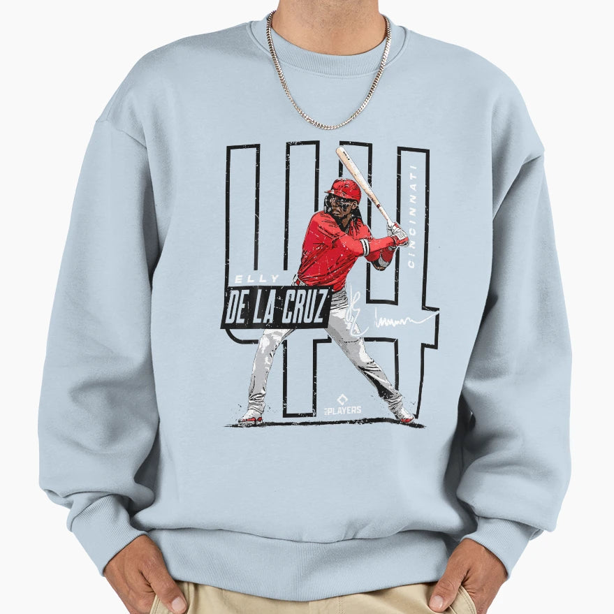 Elly De La Cruz Cincinnati Mlb Sweatshirt - Unique Graphic Men Women - T-Shirt, Sweatshirt, Hoodie