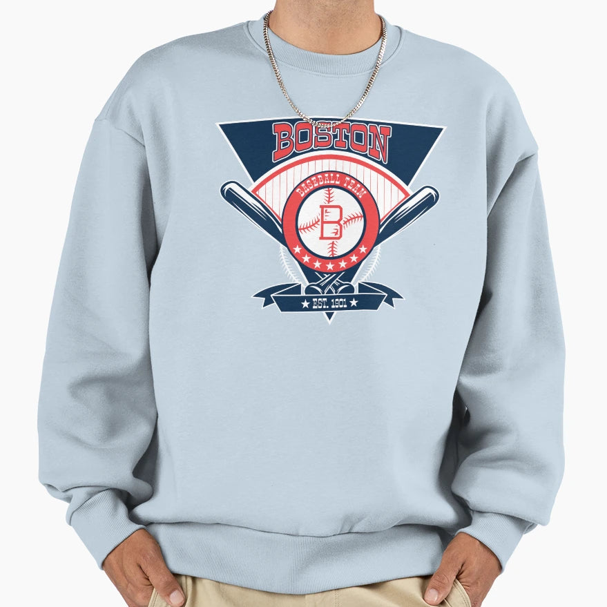 Boston Baseball Team T-Shirt - Novelty Apparel Men Women - T-Shirt, Sweatshirt, Hoodie