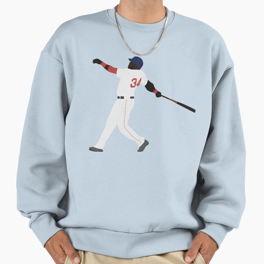 David Ortiz Sweatshirt - Streetwear Style for Adults - T-Shirt, Sweatshirt, Hoodie