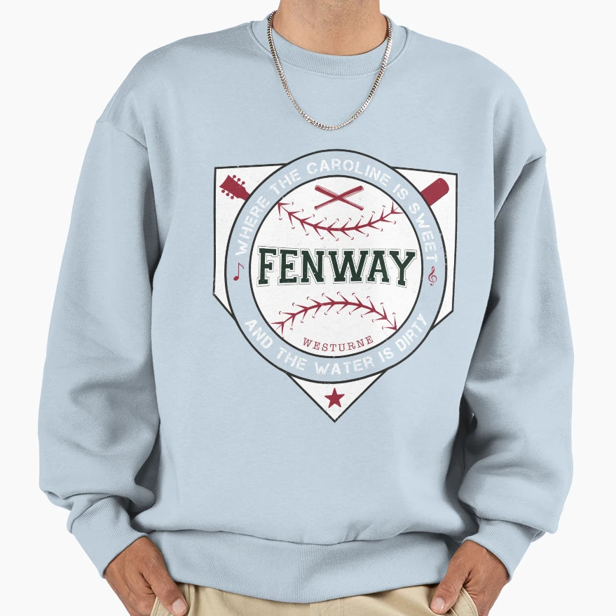 Boston Fenway Sweet Caroline Dirty T-Shirt - Fun Novelty Design Men Women - T-Shirt, Sweatshirt, Hoodie
