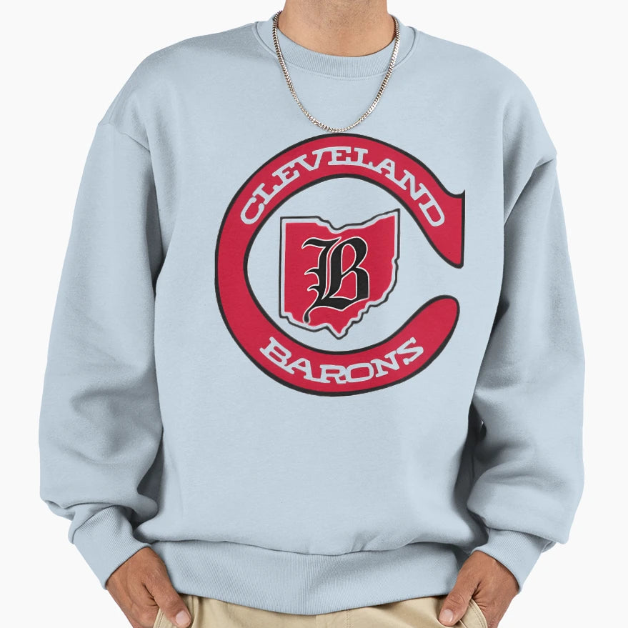 Cleveland Hockey Barons Sweatshirt - Novelty Apparel Unisex - T-Shirt, Sweatshirt, Hoodie