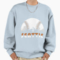 Seattle Baseball Sweatshirt - Trendy Graphic Unisex - T-Shirt, Sweatshirt, Hoodie