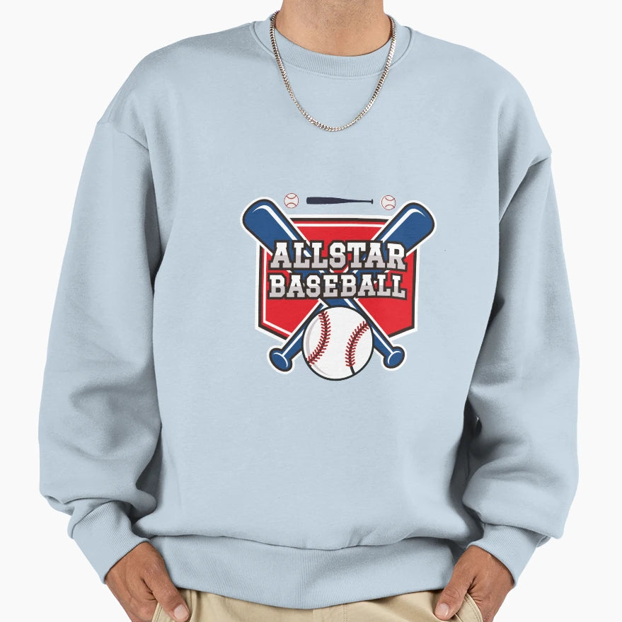 Funny Baseball Sweatshirt - Trendy Graphic Men Women - T-Shirt, Sweatshirt, Hoodie