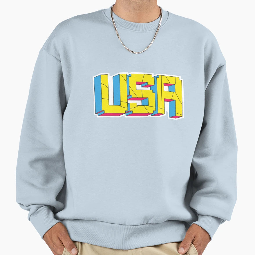 Use Pixel Art Color Sweatshirt - Novelty Apparel Men Women - T-Shirt, Sweatshirt, Hoodie