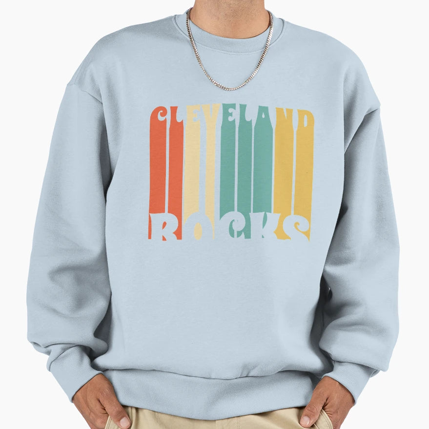Cleveland Rocks Sweatshirt - Casual Everyday Wear for Adults - T-Shirt, Sweatshirt, Hoodie