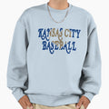 I Heart Kansas City Baseball Sweatshirt - Novelty Apparel for Adults - T-Shirt, Sweatshirt, Hoodie