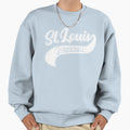 St Louis Baseball Swoosh Sweatshirt - Trendy Graphic Men Women - T-Shirt, Sweatshirt, Hoodie