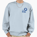 Kmcn News Station Sweatshirt - Casual Everyday Wear Unisex - T-Shirt, Sweatshirt, Hoodie