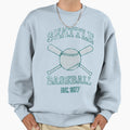 Seattle Baseball Team I Sweatshirt - Custom Art Print for Adults - T-Shirt, Sweatshirt, Hoodie