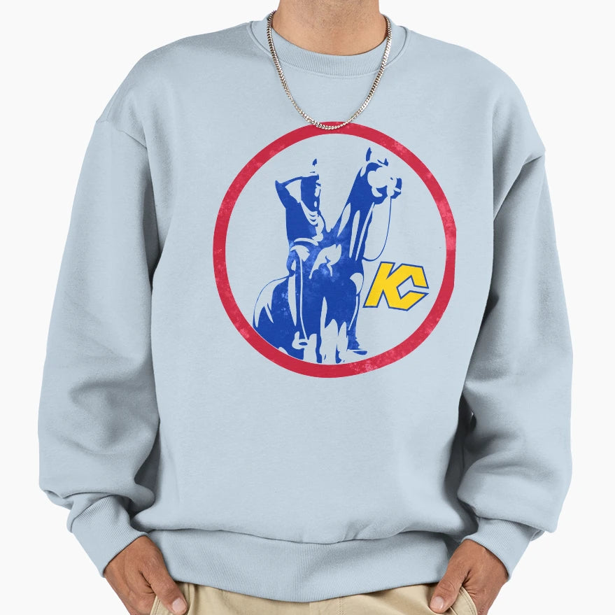 Kansas City Scouts Defunct Sweatshirt - Fun Novelty Design for Adults - T-Shirt, Sweatshirt, Hoodie