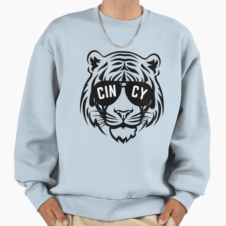 C I N C Y Sweatshirt - Trendy Graphic Men Women - T-Shirt, Sweatshirt, Hoodie