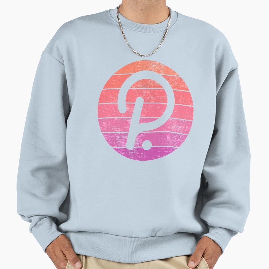 Dot Polkadot Crypto Coin Sweatshirt - Novelty Apparel Men Women - T-Shirt, Sweatshirt, Hoodie