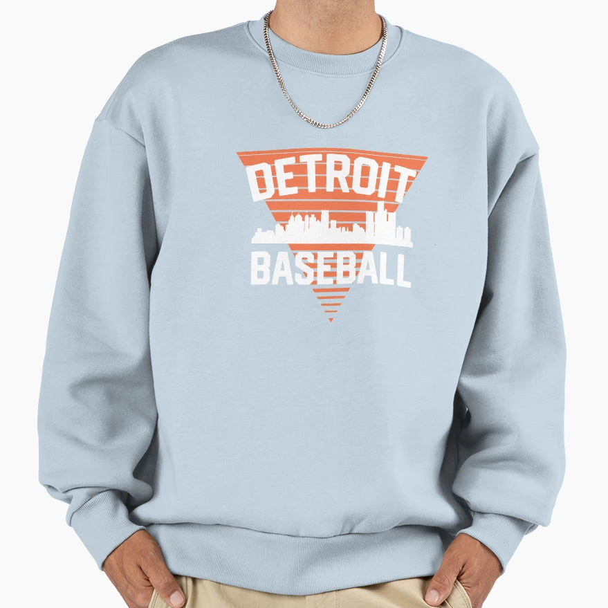 Detroit Baseball Team Pride City Sweatshirt - Novelty Apparel Men Women - T-Shirt, Sweatshirt, Hoodie
