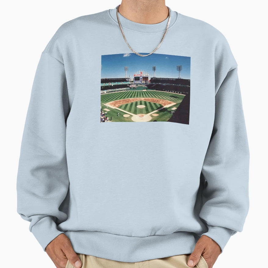 Old Comiskey Park Chicago Sweatshirt - Fun Novelty Design for Adults - T-Shirt, Sweatshirt, Hoodie