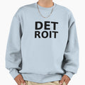Detroit Stacked Bold Modern Type City T-Shirt - Trendy Graphic for Adults - T-Shirt, Sweatshirt, Hoodie