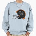 Dafakawe Tribe Helmet Sweatshirt - Minimalist Print Unisex - T-Shirt, Sweatshirt, Hoodie