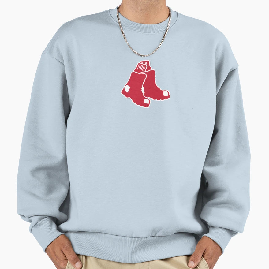 Boston Work Boots Sweatshirt - Custom Art Print for Adults - T-Shirt, Sweatshirt, Hoodie