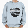 San Francisco Baseball Skyline Sweatshirt - Unique Graphic for Adults - T-Shirt, Sweatshirt, Hoodie