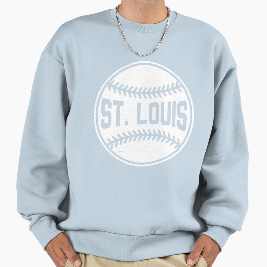 St Louis City Baseball Lover Gameday Sweatshirt - Trendy Graphic Unisex - T-Shirt, Sweatshirt, Hoodie