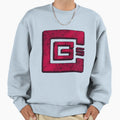 Red Cg5 Logo Fan Time Only Sweatshirt - Aesthetic Graphic for Adults - T-Shirt, Sweatshirt, Hoodie