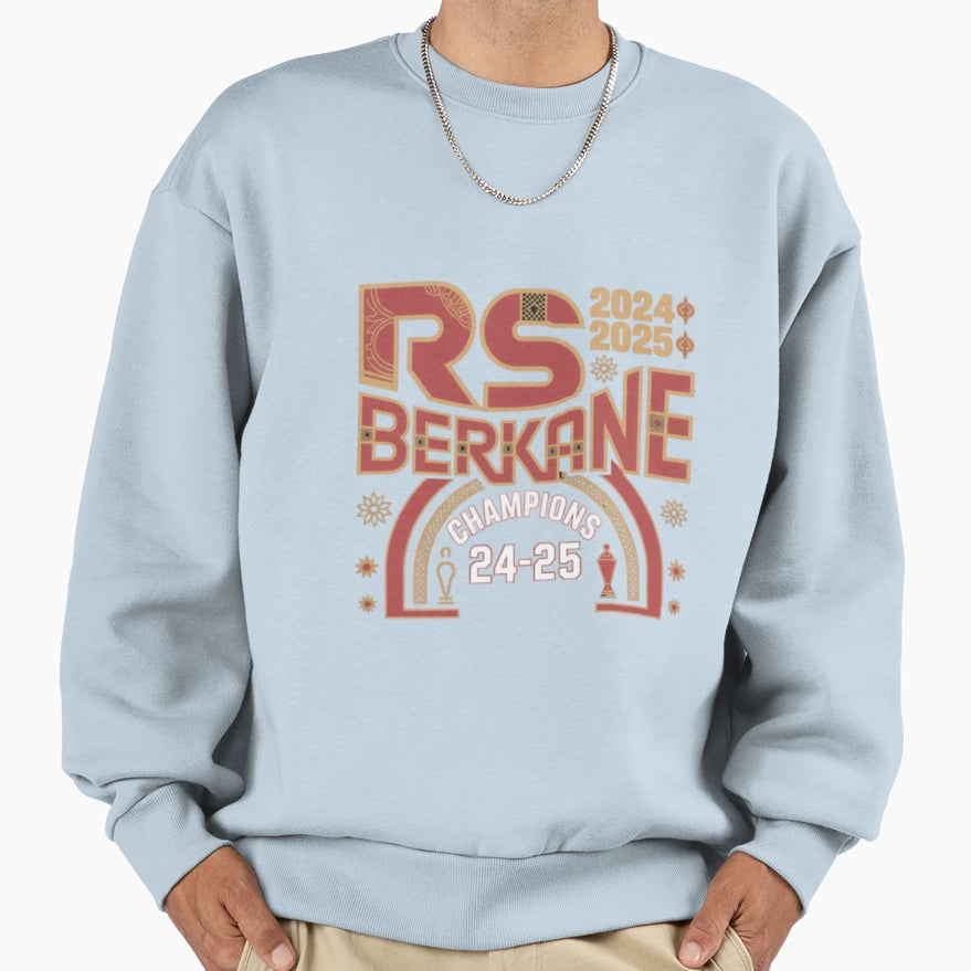 Rs Berkane 24 25 Championship Sweatshirt - Novelty Apparel for Adults - T-Shirt, Sweatshirt, Hoodie