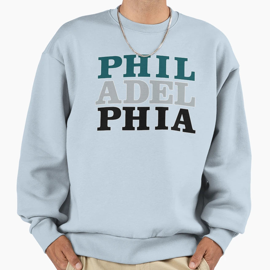 Philadelphia 2 Sweatshirt - Custom Art Print for Adults - T-Shirt, Sweatshirt, Hoodie