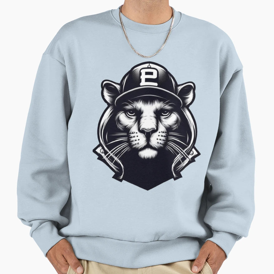 Tiger Vibes Unleash Rapper Sweatshirt - Casual Everyday Wear for Adults - T-Shirt, Sweatshirt, Hoodie