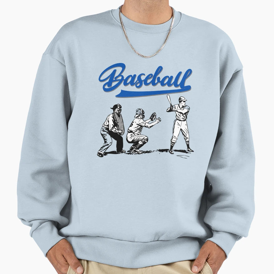 Baseball Sport Sweatshirt - Streetwear Style Unisex - T-Shirt, Sweatshirt, Hoodie