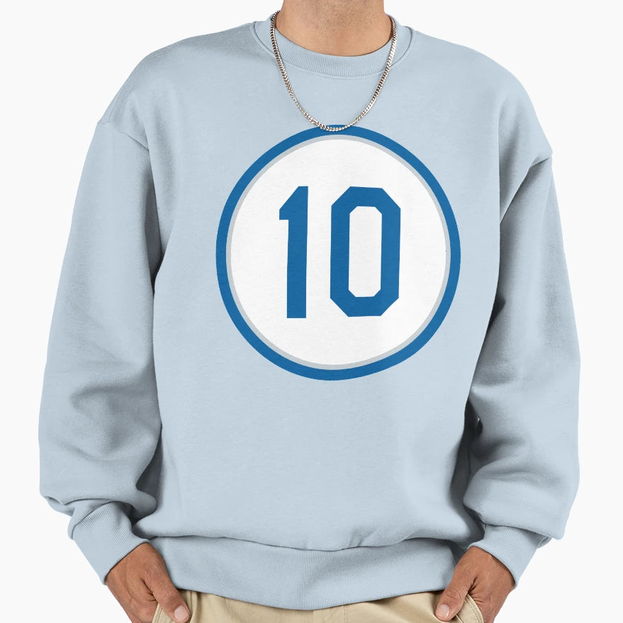 Justin Turner 10 Jersey Number Sweatshirt - Trendy Graphic Men Women - T-Shirt, Sweatshirt, Hoodie