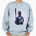 Ken Griffey Jr Sweatshirt - Minimalist Print for Adults - T-Shirt, Sweatshirt, Hoodie