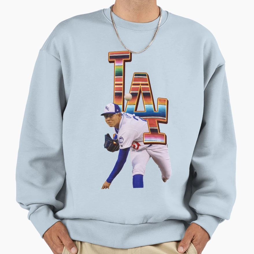 Julio Urias Los Angeles Latino Pride Sweatshirt - Unique Graphic Unisex - T-Shirt, Sweatshirt, Hoodie
