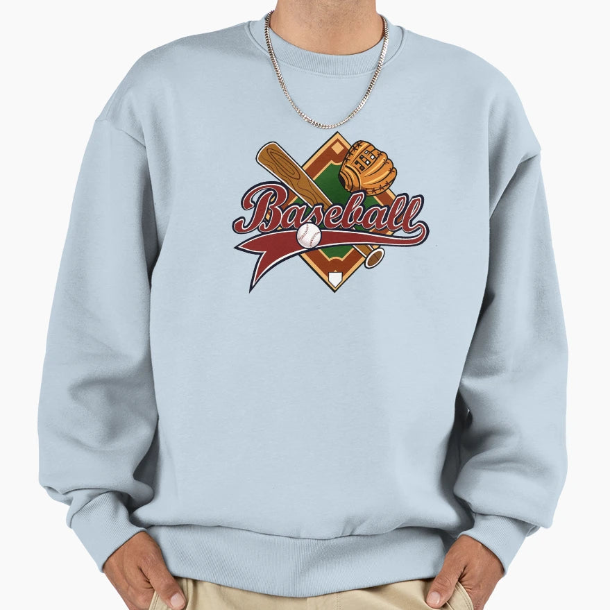 Baseball Set Sweatshirt - Unique Graphic for Adults - T-Shirt, Sweatshirt, Hoodie