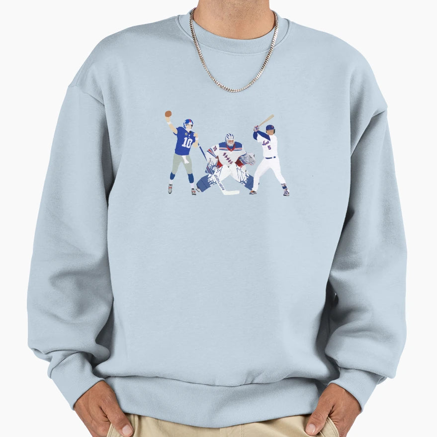 Kings New York Sweatshirt - Fun Novelty Design Men Women - T-Shirt, Sweatshirt, Hoodie
