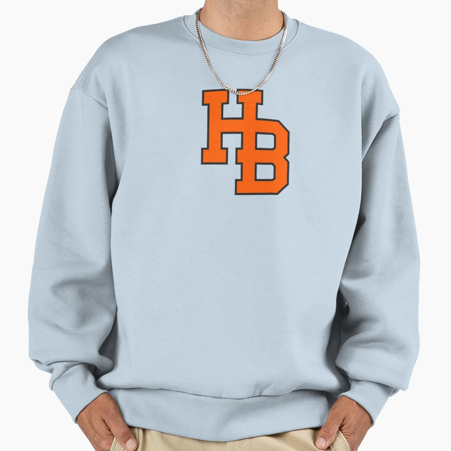 Hb Huntington Beach Sweatshirt - Graphic Print Men Women - T-Shirt, Sweatshirt, Hoodie