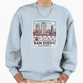 San Diego California Sweatshirt - Custom Art Print for Adults - T-Shirt, Sweatshirt, Hoodie