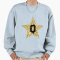 Q Gold Star Sweatshirt - Unique Graphic Men Women - T-Shirt, Sweatshirt, Hoodie