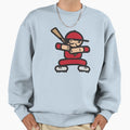 Baseball Red Sweatshirt - Unique Graphic Men Women - T-Shirt, Sweatshirt, Hoodie